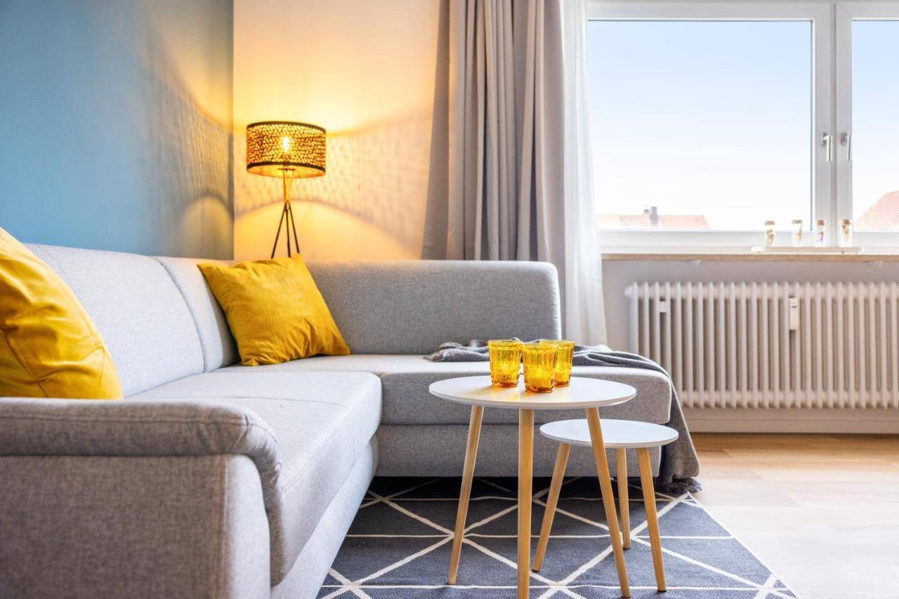 E&K Living - Design Apartment - 2 Bedrooms - Kitchen - Free Parking Augsburg Dış mekan fotoğraf